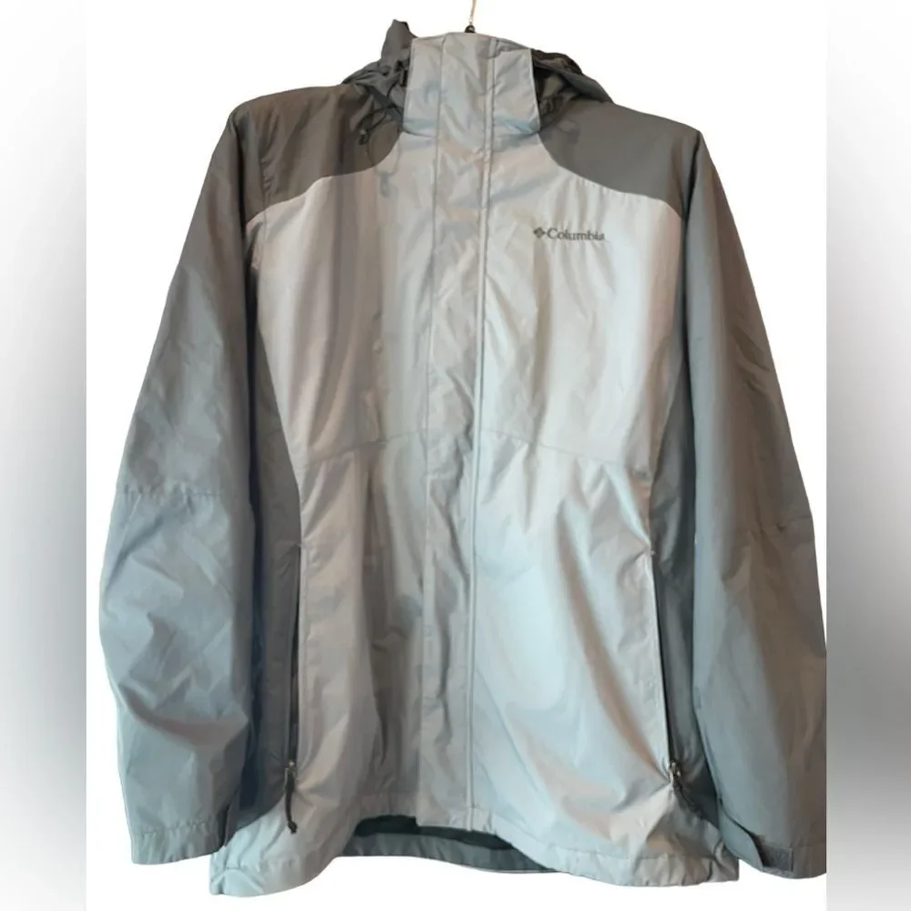 Men's Columbia Bugaboo Fleece Interchange Jacket Gray/Black Size Large